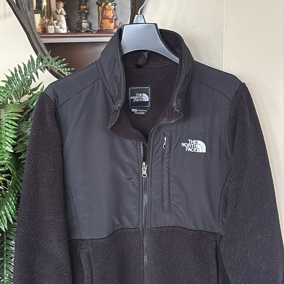 The North Face Black Fleece Zippered Jacket Retro Denali Embroidered Midweight - Picture 6 of 15